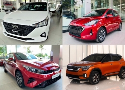 5 mẫu xe Hàn giá “mềm” được khách Việt chọn mua nhiều nhất