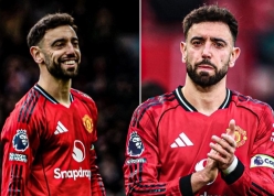 Bruno vượt qua Ronaldo trong ngày MU thăng hoa tột độ