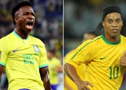 Vinicius nhảy múa và cái tên Ronaldinho bất ngờ được nhắc lại