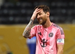 Messi đại phá 906 bàn thắng nhưng Inter Miami vẫn nhận cú sốc