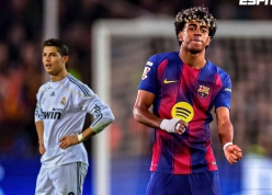 Barca quật ngã Real, Ronaldo bất ngờ bị Yamal 'vượt mặt'