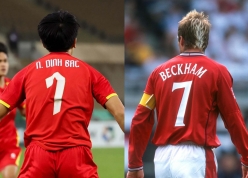 CĐV Việt Nam phát sốt vì FIFA đặt Đình Bắc cạnh David Beckham