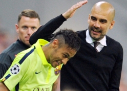 Pep Guardiola: 'Tôi rất muốn được huấn luyện Neymar'