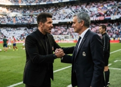 Simeone phát biểu gây sốt về Mourinho trước trận derby Madrid