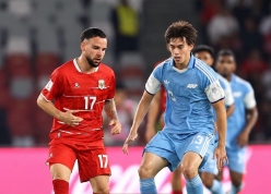 Thẻ đỏ và penalty choáng váng, Singapore bị Indonesia nhấn chìm tại Bung Karno