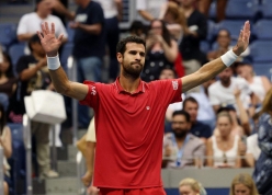 Thăng hoa sau khi hạ thần đồng gốc Việt, người khổng lồ Nga trở lại bán kết US Open