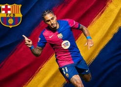 “Nếu trao QBV hôm nay, nó phải thuộc về Raphinha”: Huyền thoại đưa Messi về Barca nói lời thật lòng