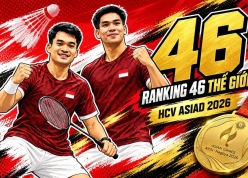 Thắng ngoạn mục, Indonesia thêm một lần gieo sầu cho cầu lông Trung Quốc tại ASIAD 2026