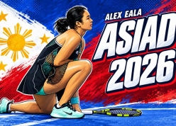 Bị ngược dòng, giấc mơ HCV ASIAD 2026 của “ngọc nữ” tennis Philippines khép lại đầy cay đắng