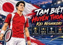 Loạt sao thế giới nói lời gan ruột trong ngày huyền thoại tennis Nhật Bản chính thức giải nghệ