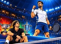 39 tuổi chưa già, Djokovic hạ Zverev để chính thức phá kỷ lục của Nadal