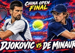 Djokovic vào chung kết China Open sau sự cố khó tin của Medvedev