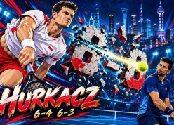 Djokovic lần đầu thua Hurkacz, bị loại sớm ở vòng 2 Shanghai Masters
