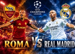 Siêu máy tính BeSoccer soi tỷ số Roma - Real Madrid, vòng phân hạng Champions League 2026/27