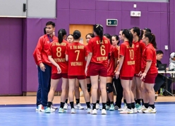 Tuyển nữ Việt Nam toàn thắng, tiến gần tấm vé dự giải bóng ném châu Á