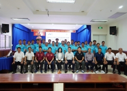 Bế mạc khóa học HLV bóng đá chứng chỉ ‘C’ AFC/VFF