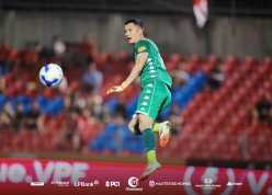 Đình Triệu xuất sắc cứu thua, giữ điểm cho Hải Phòng trước HAGL