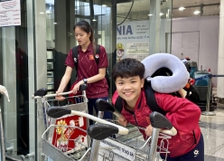 U17 Việt Nam về nước sau hành trình đáng nhớ ở giải châu Á