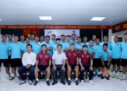Bế mạc khóa học HLV bóng đá chứng chỉ ‘B’ AFC/VFF
