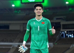 Thủ môn số 1 U23 cạnh tranh với 2 sao Việt kiều ở ĐT Việt Nam