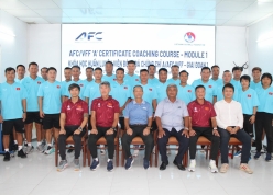 Khai mạc khóa học HLV chứng chỉ 'A' AFC/VFF 2026
