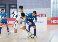 Lượt 12 Futsal VĐQG 2026: Thái Sơn Bắc nối dài mạch thắng