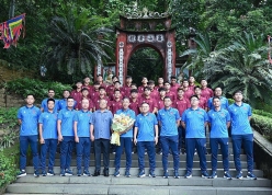 U20 Việt Nam có hành động đầy ý nghĩa trước hành trình châu Á
