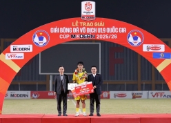 Trung vệ giành vua phá lưới U19 lập tức được đôn lên V-League