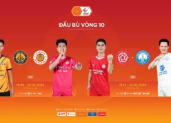V-League khai xuân bằng 2 trận đá bù vòng 10