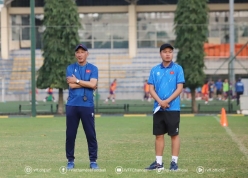 U19 Việt Nam tập buổi đầu tiên với HLV Nhật Bản