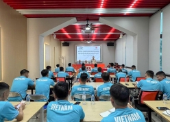 Khai giảng khóa học HLV bóng đá chứng chỉ C/AFC/VFF 2026
