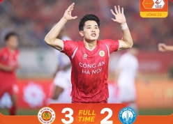 Đình Bắc lập cú đúp, CAHN 99% vô địch V-League