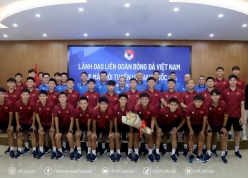 U19 Việt Nam nhận doping tinh thần trước giải Đông Nam Á