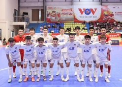 Xác định đội bóng vô địch lượt đi giải futsal VĐQG 2026