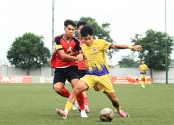 Xác định 4 đội đầu tiên vào tứ kết của VCK U21 Quốc gia