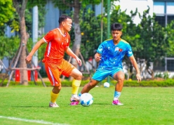 Tuyển Việt Nam hoà căng thẳng đội hạng Nhất trước VCK World Cup