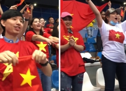 VIDEO: CĐV Việt Nam 'gây sốt' tại VCK futsal châu Á 2022