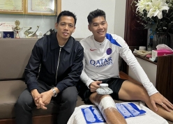 Văn Quyết bất ngờ có hành động ấm lòng với đàn em Hiểu Minh dịp Tết Nguyên đán