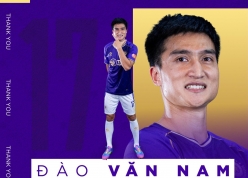 Hà Nội FC bất ngờ chia tay trung vệ Đào Văn Nam