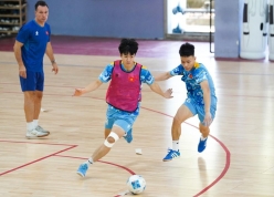 Tuyển Việt Nam tập buổi đầu tiên, đặt mục tiêu cao ở giải Đông Nam Á