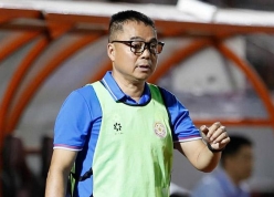 HLV Trần Tiến Đại tự hào dù PVF-CAND bị loại khỏi Cúp Quốc gia