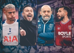 Tottenham kéo West Ham 'sống' lại, cuộc chiến trụ hạng Premier League nóng lên