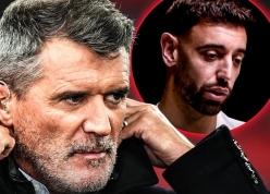 Drama cực căng tại MU: Roy Keane và Bruno Fernandes 'đại chiến'