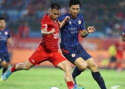CAHN lỡ kỷ lục vô địch nhiều điểm nhất lịch sử V-League sau thất bại trước Thể Công - Viettel
