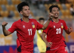 ĐT Lào thắng trận đầu tiên tại FIFA ASEAN Cup 2026