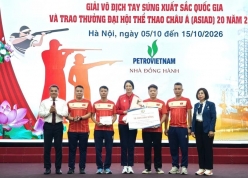 Bắn súng Việt Nam nhận thưởng sau ASIAD 2026