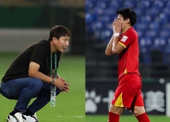 HLV Kim Sang-sik chia sẻ thật lòng về tấm thẻ đỏ của Đình Bắc