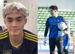 Thủ môn Trung Kiên sụt gần 7kg, hé lộ tình trạng mới nhất