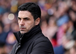 Arteta nhận đòn giáng mới, giấc mơ ăn 4 của Arsenal lung lay