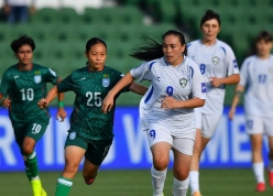 Thắng đậm Bangladesh, nữ Uzbekistan áp sát tứ kết châu Á